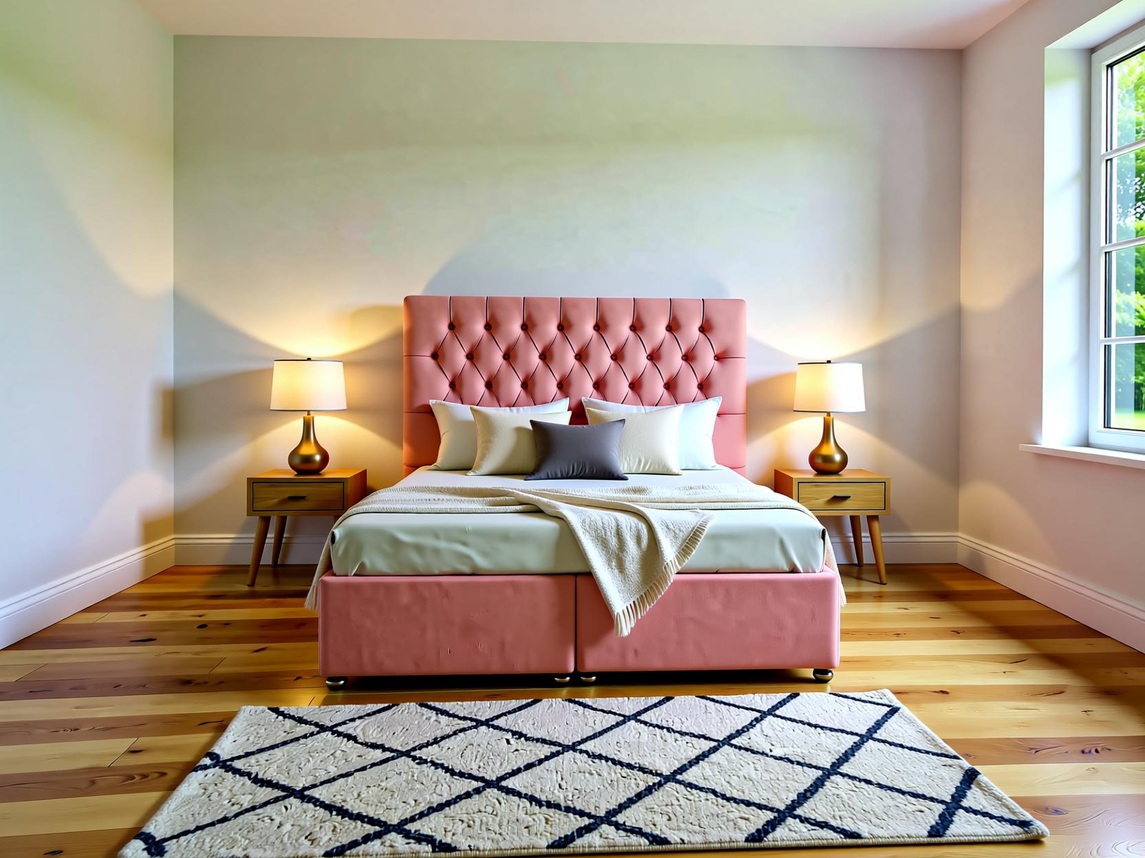 Eterna Ottoman Storage Divan Bed Set with Floor Standing Headboard | Sleep Comfi Beds - Sleepcomfibeds