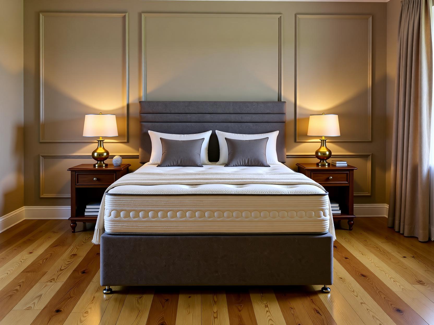 Havana Divan Bed Set with Upholstered Headboard | Sleep Comfi Beds - Sleepcomfibeds