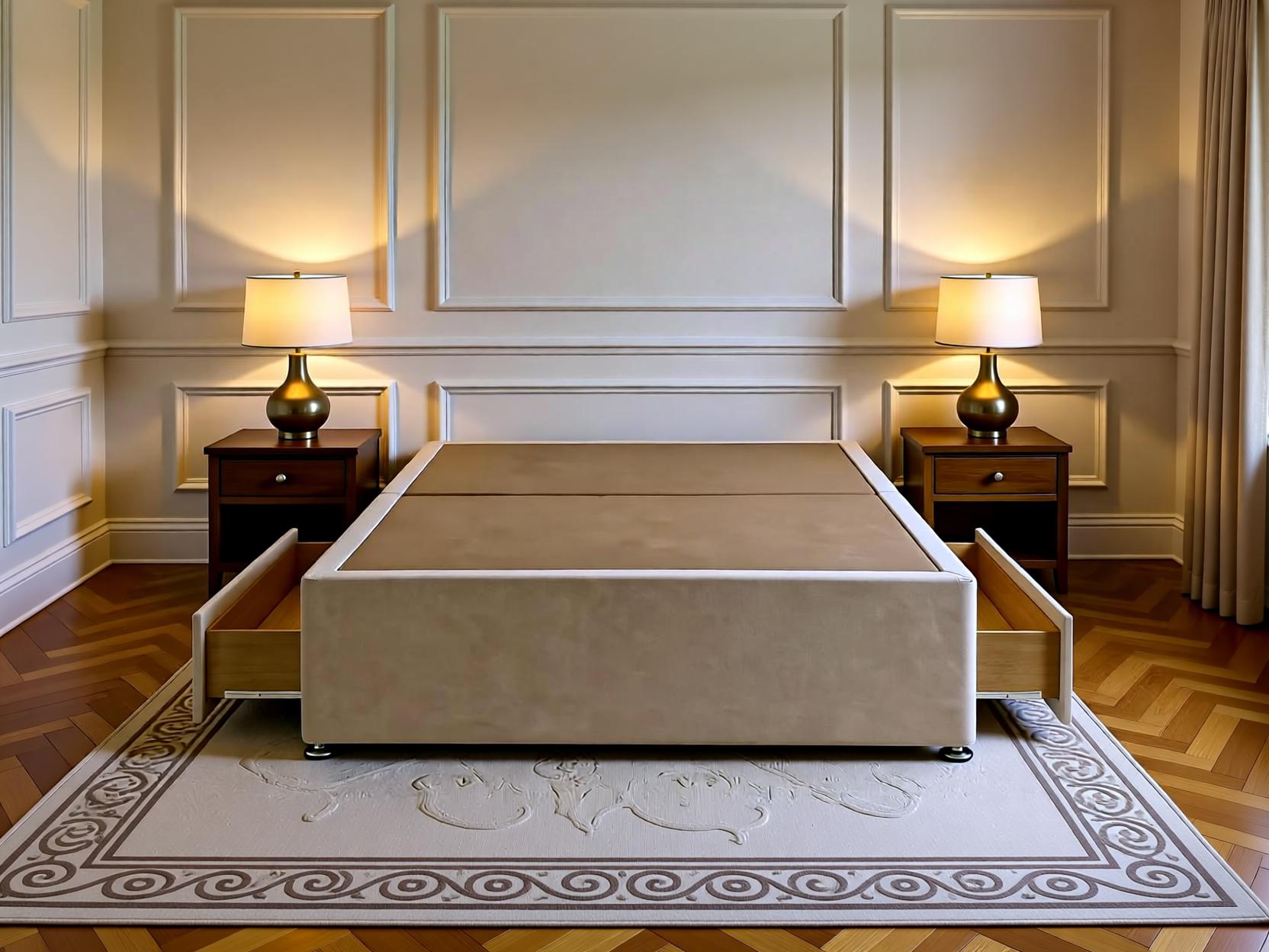 Luxury Divan Bed Base Only | Sleep Comfi Beds - Sleepcomfibeds