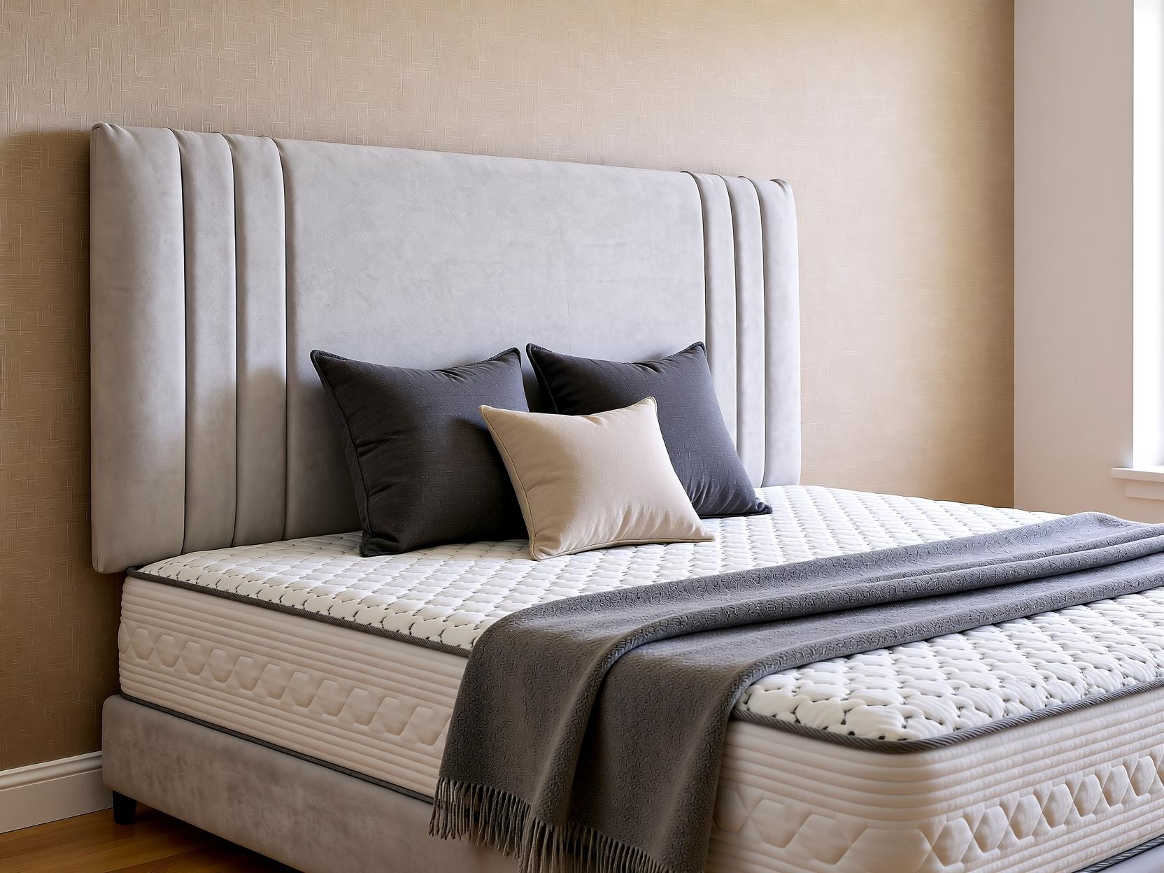 Valencia Upholstered Divan Headboard | Sleep Comfi Beds - Sleepcomfibeds